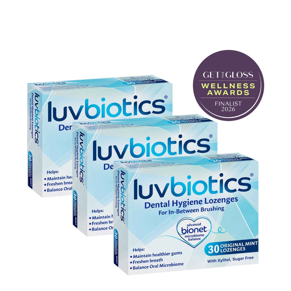 Luvbiotics Original Lozenges with Probiotics for Healthy Gums