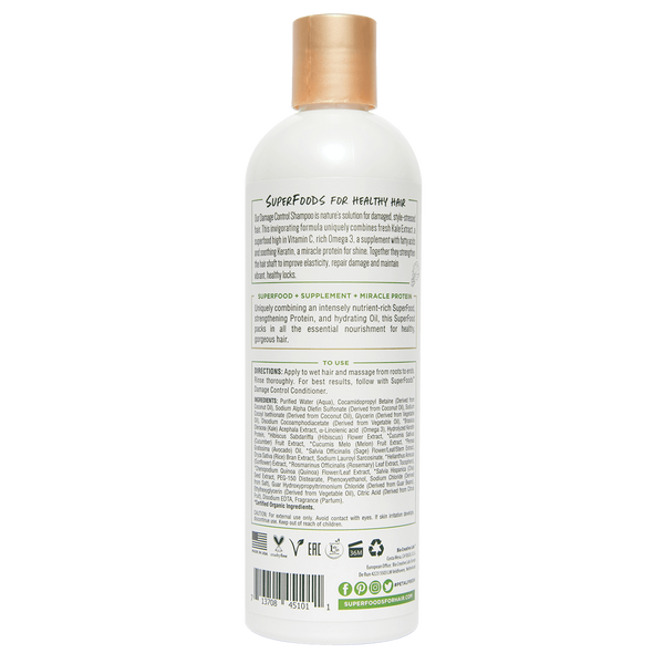 Petal Fresh Pure SuperFoods Damage Control Shampoo Kale Omega 3 & Kera Beauty Store Online