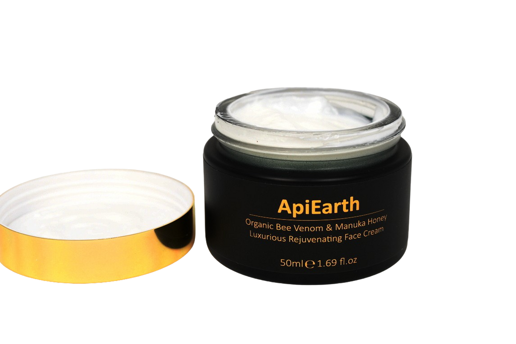 Organic Bee Venom & Manuka Honey Luxurious Rejuvenating Face Cream - 50ml