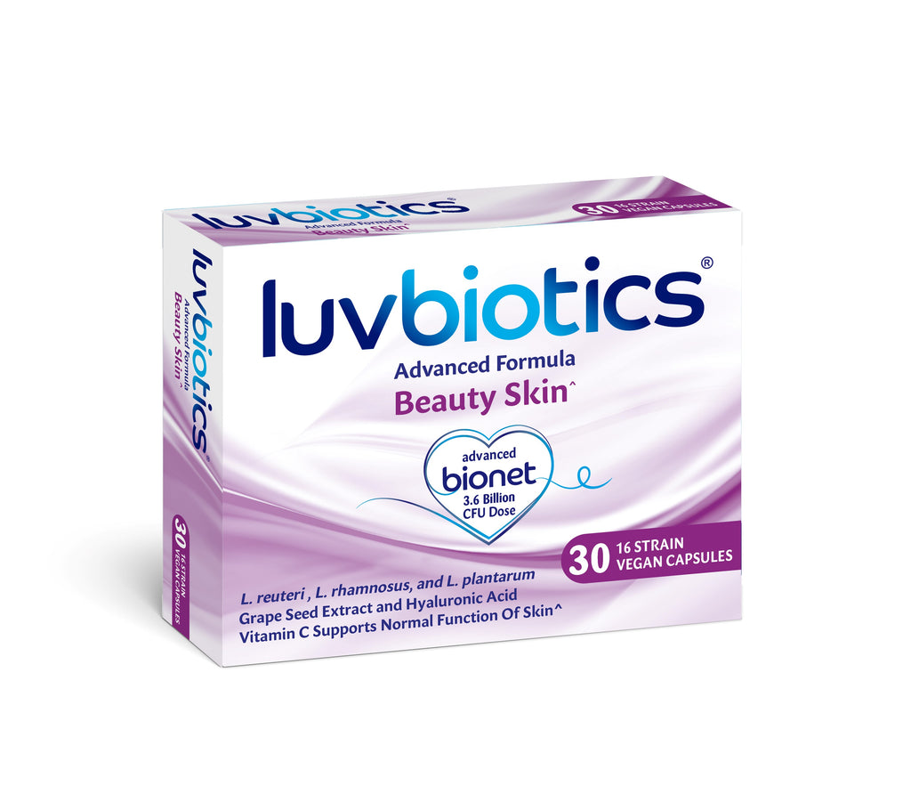 LUVBIOTICS Beauty Skin 30 Vegan Capsules
