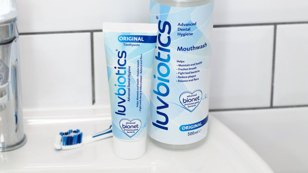 Luvbiotics Advanced Dental Hygiene With Probiotics Whitening Kit