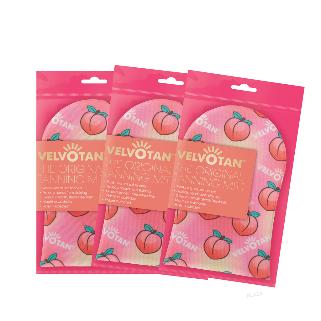 Velvotan - Peach - The Original Tanning Mitt - Pack of 3- 42 g