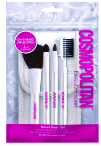 Cosmopolitan 5 Piece Travel Brush Set