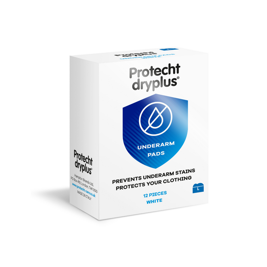 Protecht DryPlus Underarm Sweat Pads 12s - Large