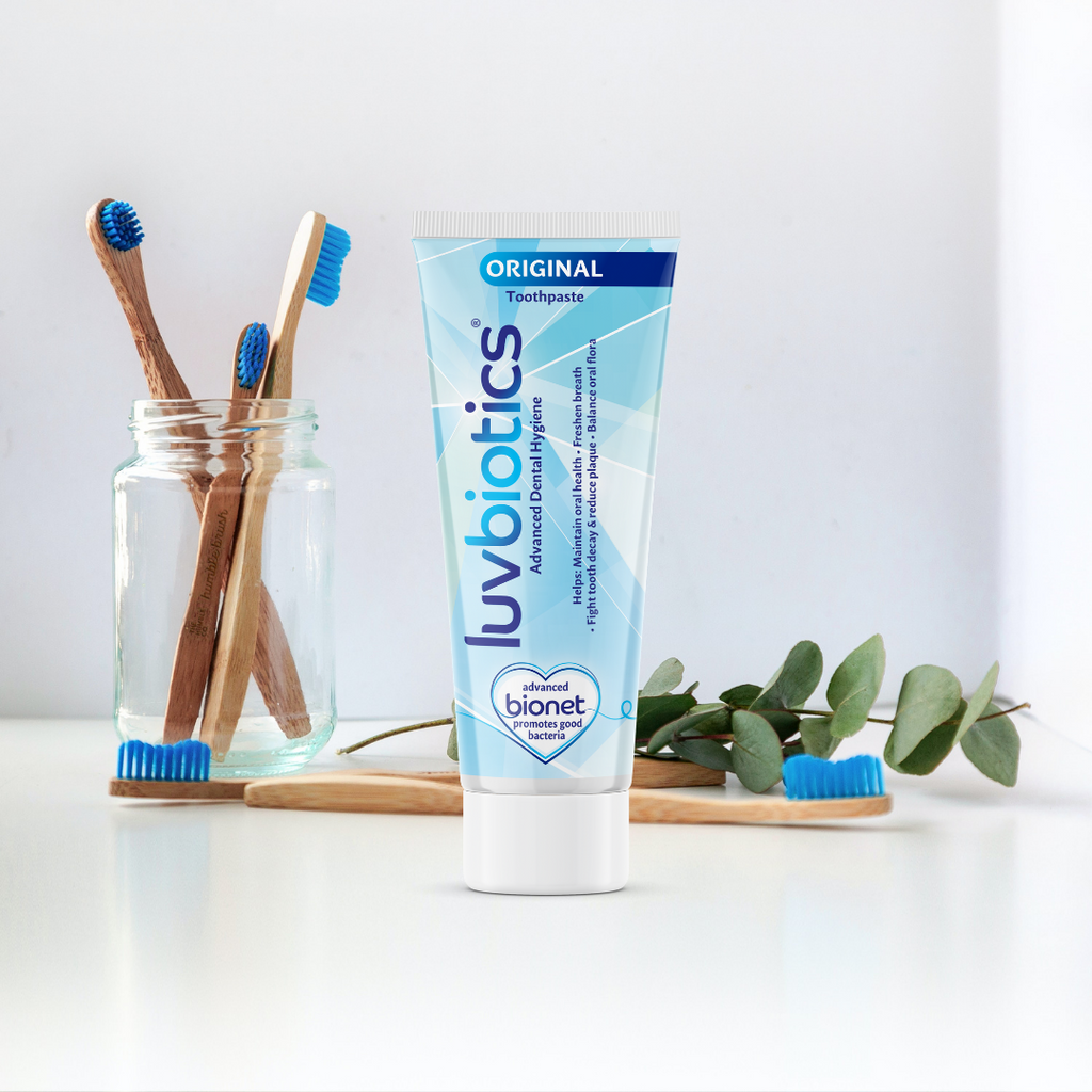 Luvbiotics Advanced Dental Hygiene With Probiotics Original Toothpaste, Pack of 3