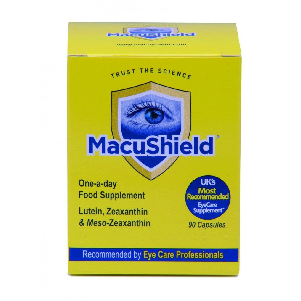 MacuShield - Eye Health Support Food Supplement 90 Capsules