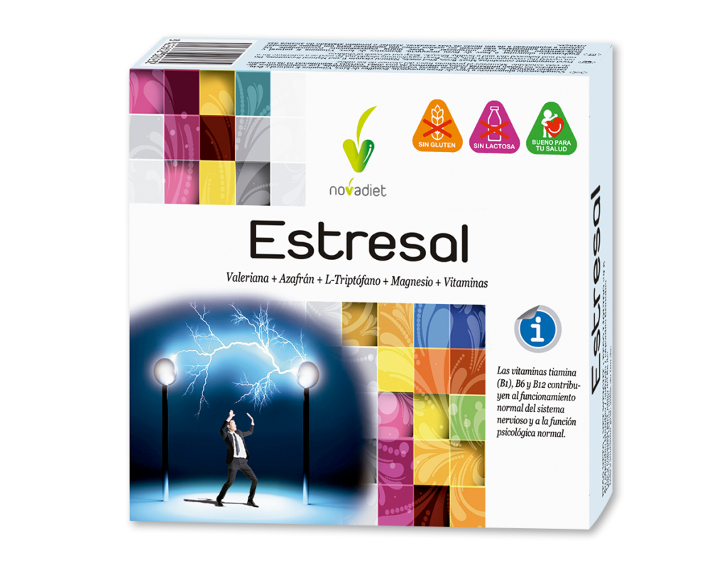 Estresal, Modulation of anxiety and stress states - 60 Capsules